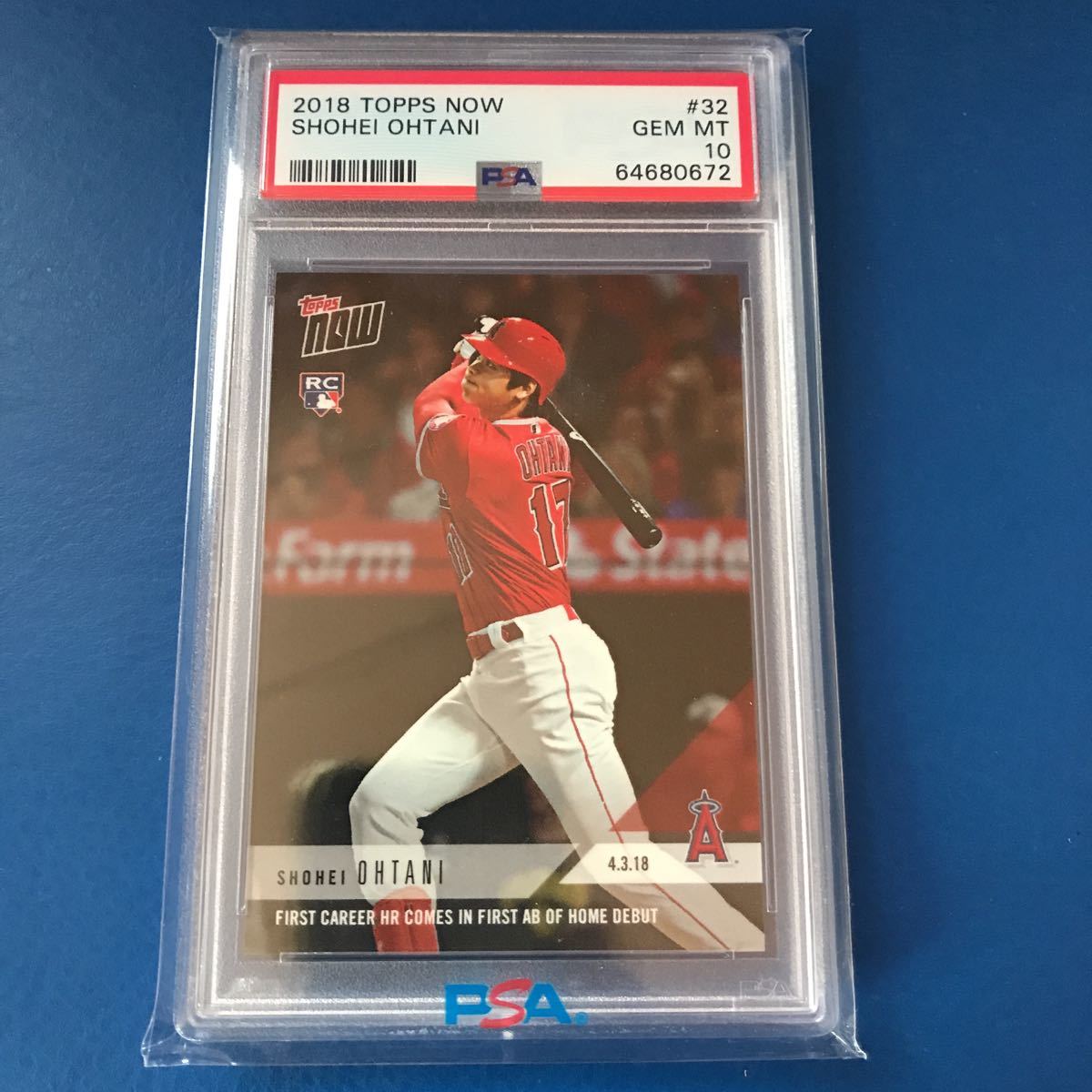 ヤフオク! - [PSA 10 GEM MT 鑑定済] 大谷翔平 MLB