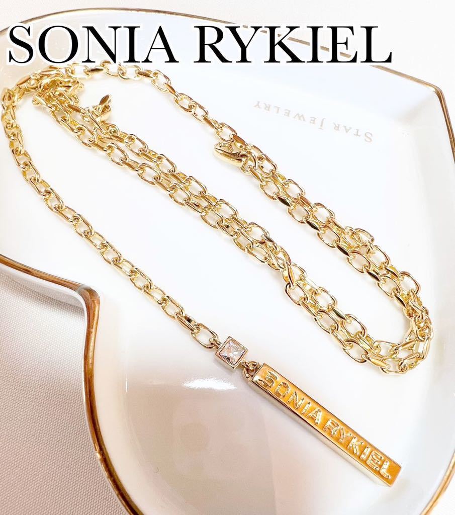 【 популярный 】SONIA RYKIEL ...　... просто  　...　 ожерелье 　... звезда  　 золотой 