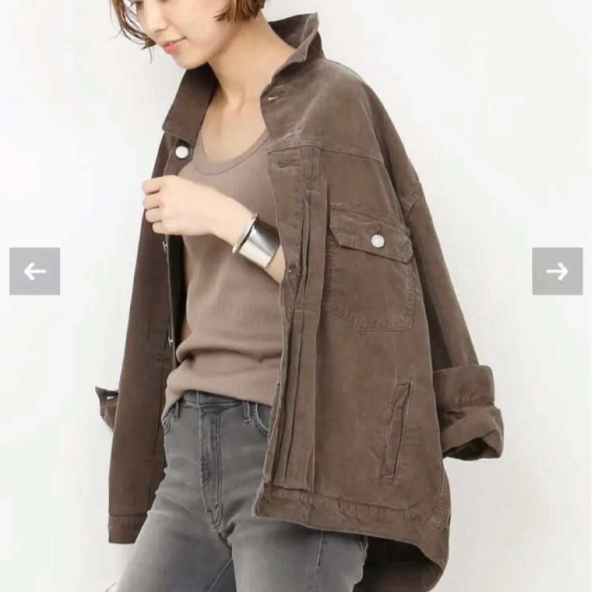 Deuxieme Classe ドゥーズィエムクラス プリーテッドジャケット