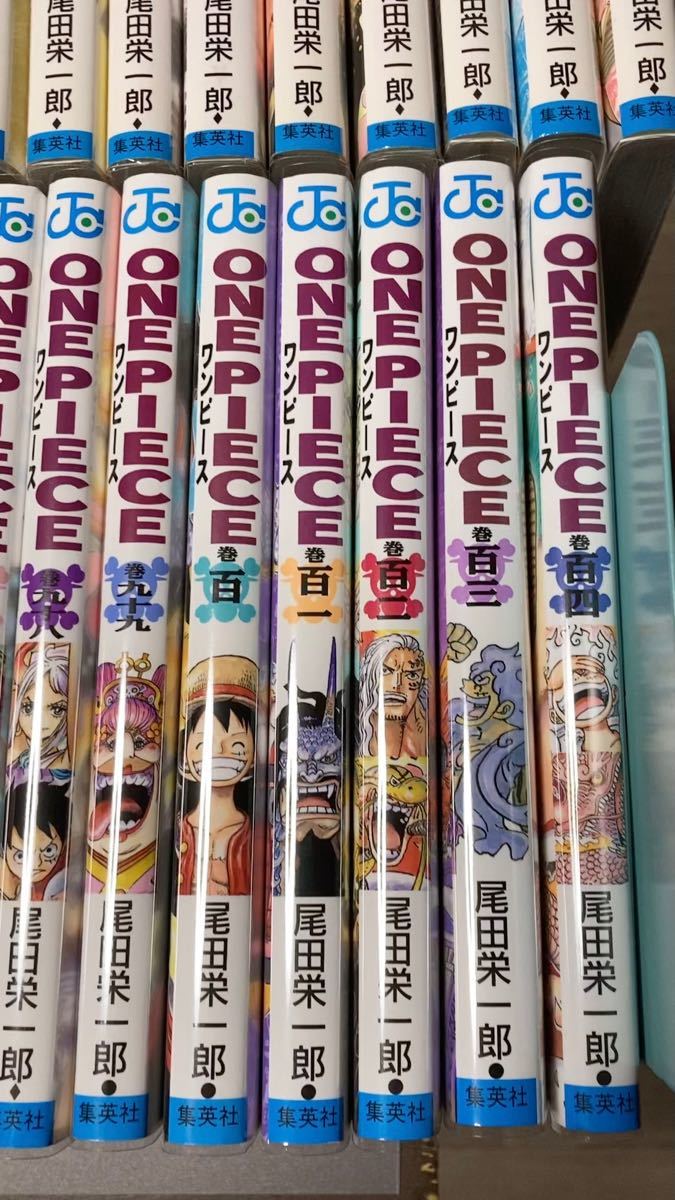 ワンピース ONE PIECE 全1〜104巻 最新巻 +1冊 1部初版本あり 消毒済