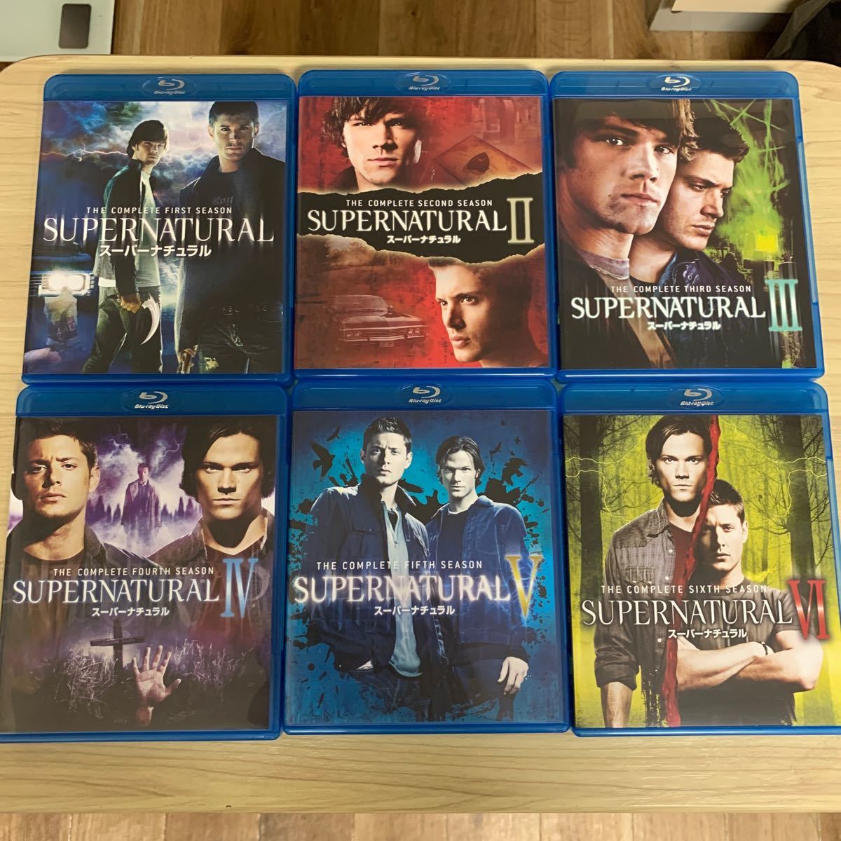 SUPERNATURAL シーズン 1 2 3 4 5 6 コンプリートセット (Blu-ray Disc) ブルーレイ