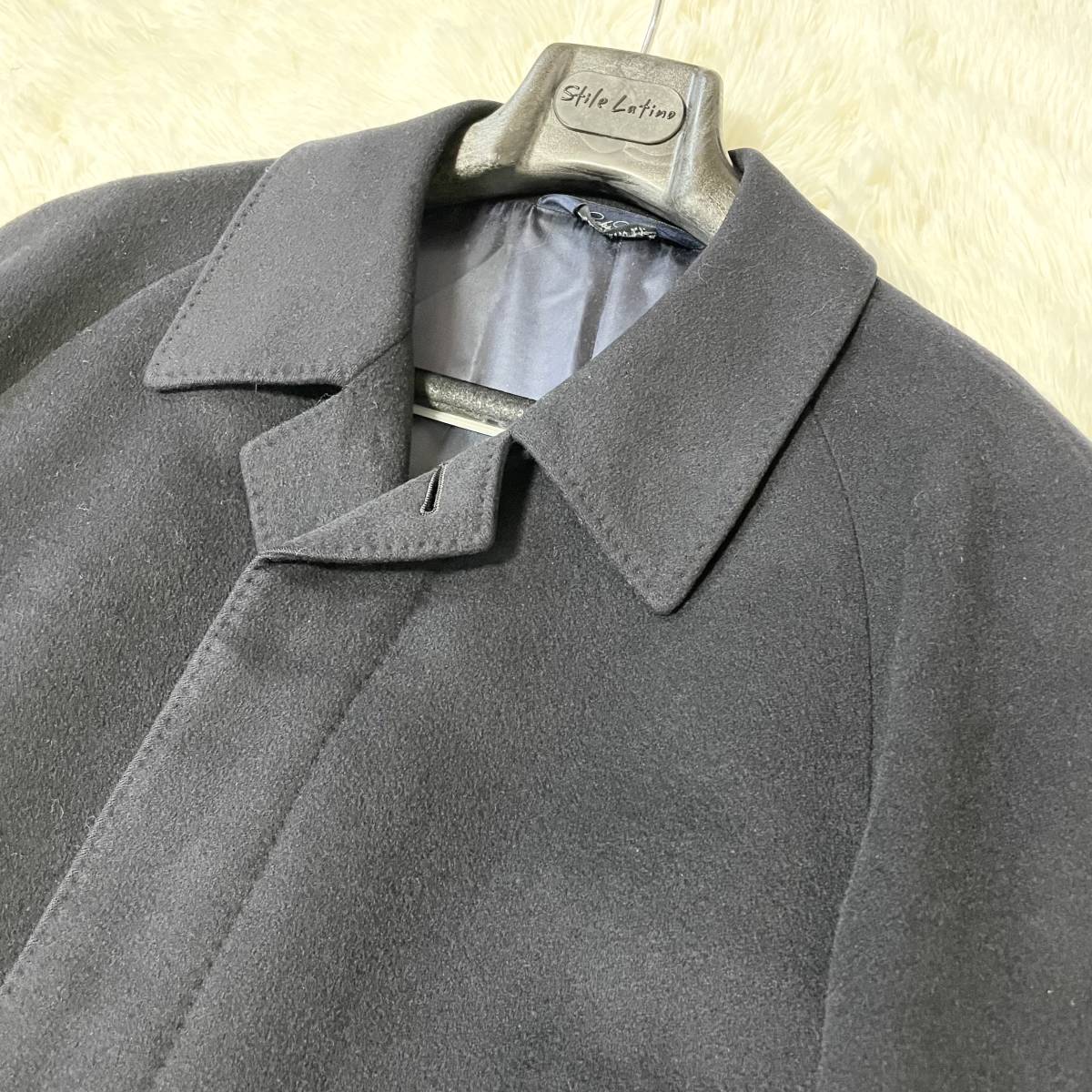 ブルックスブラザーズ ロングコート 紺色(新品) カシミア100% www