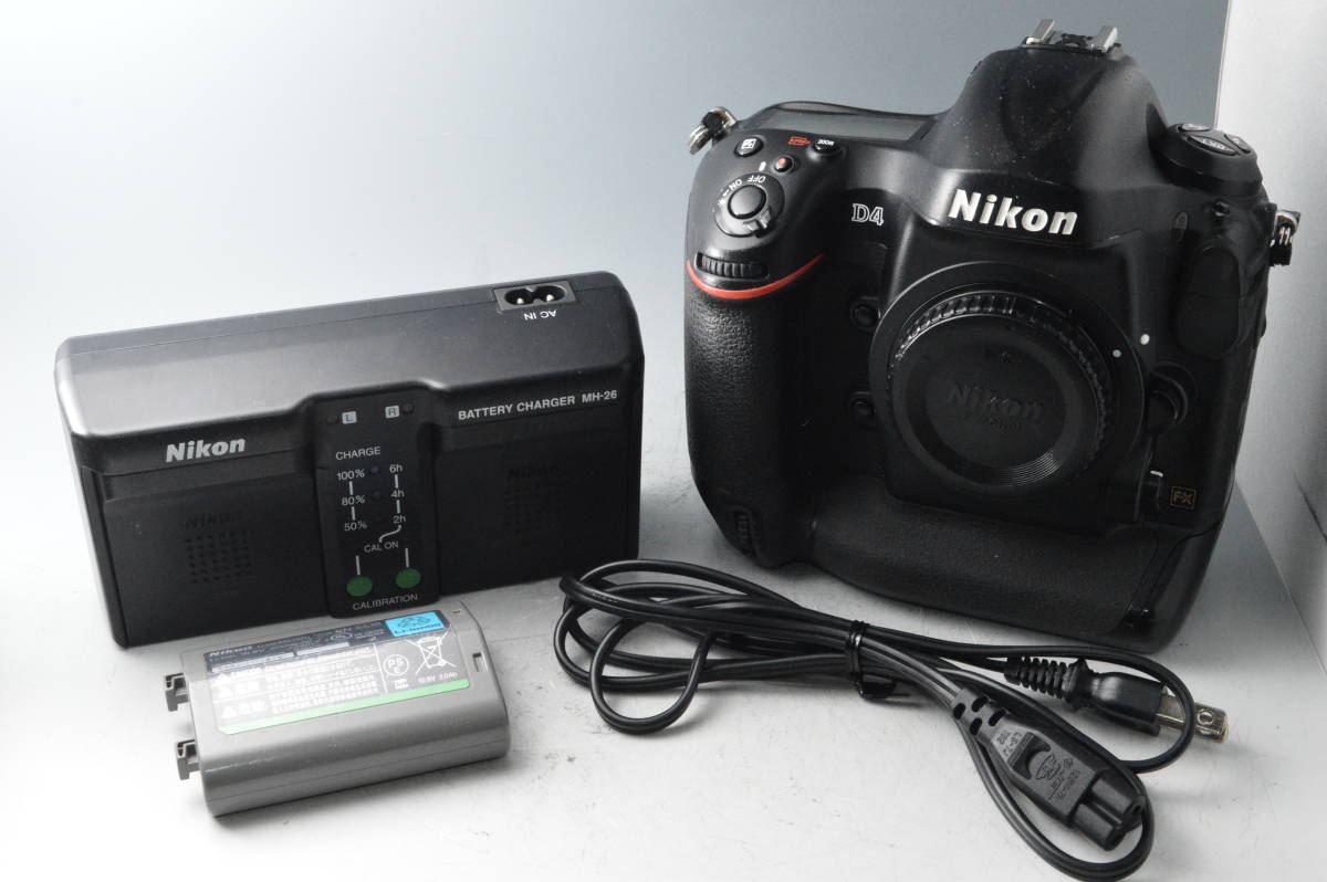 素晴らしい外見 #8752【並品】 Nikon ボディ D4 ニコン ニコン