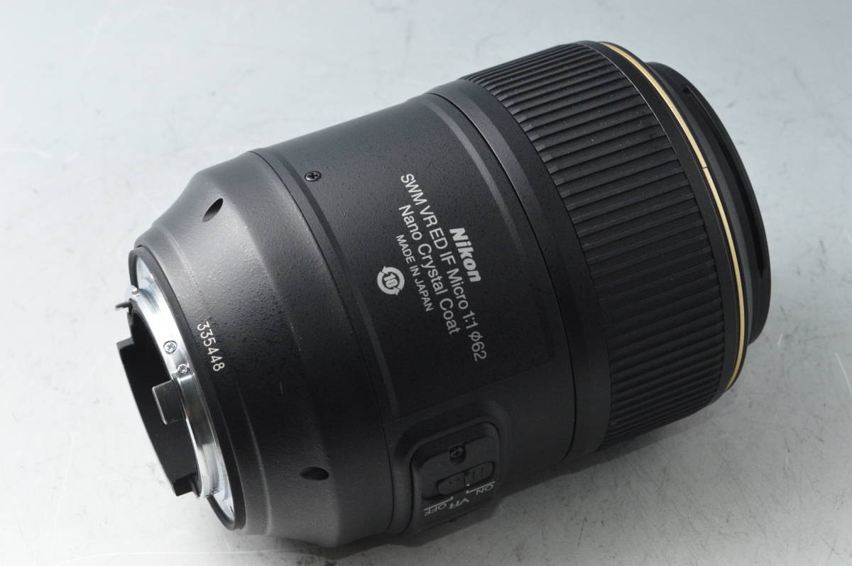 安心 保証 Nikon 単焦点マイクロレンズ AF-S VR Micro Nikkor 105mm f