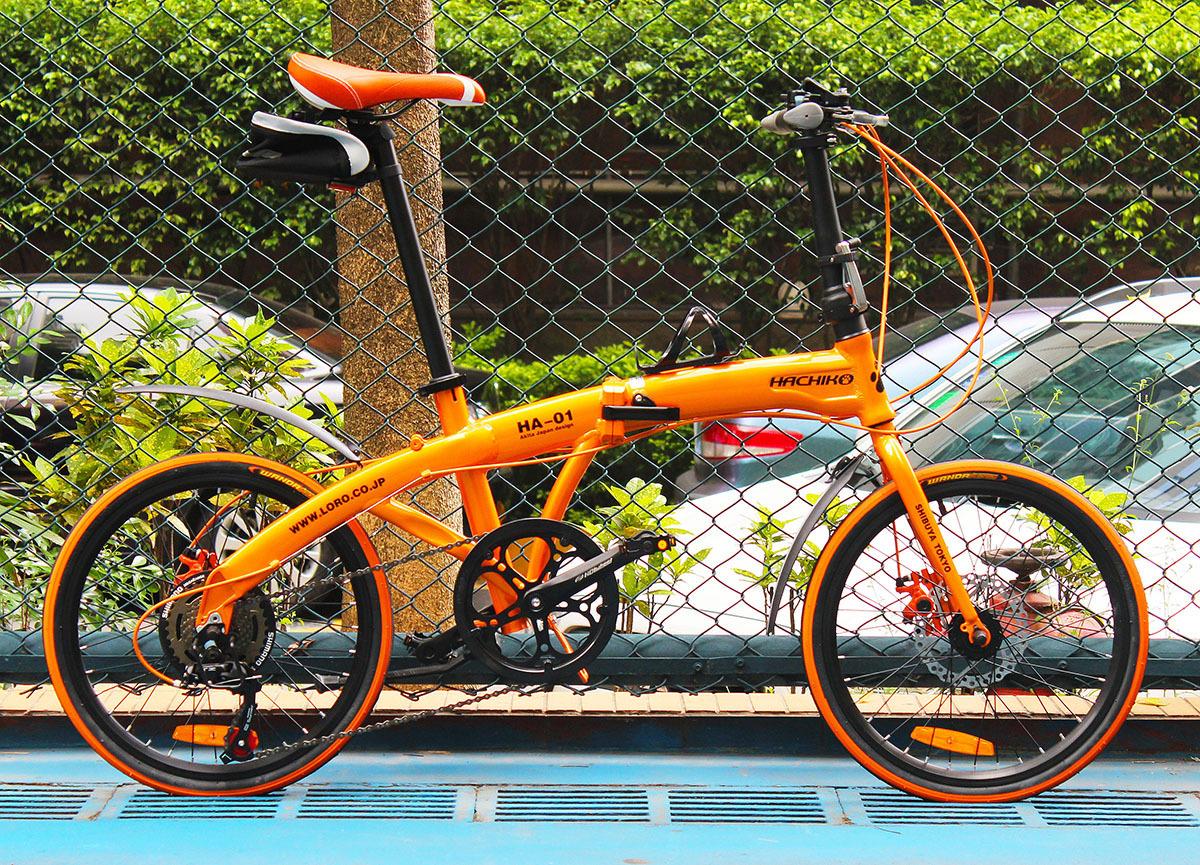 国産低価】 ヤフオク! - ハチコHACHIKO20インチ折りたたみ自転車