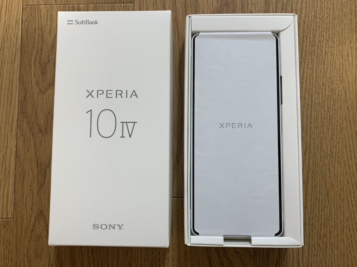 XPERIA 10iv A202SO ホワイト 新品 未使用 Softbank SIMフリー SIM