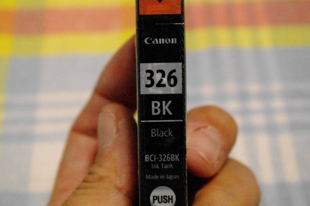 Canon キャノン 純正 BCI-326BK ブラック ■a3_画像2