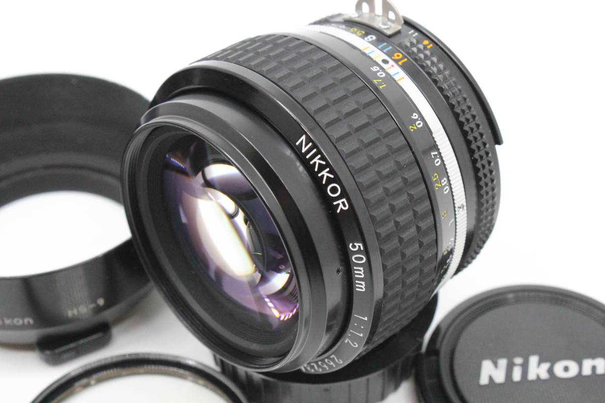 レア美品、ニコン大口径単焦点レンズ Nikkor 50mm F1.2 www.eva.gov.co