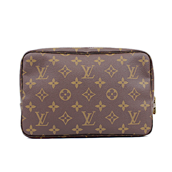 ルイヴィトン LOUIS VUITTON モノグラム ブラウン 茶 ポーチ トゥルーストワレット 23 M47524_画像1