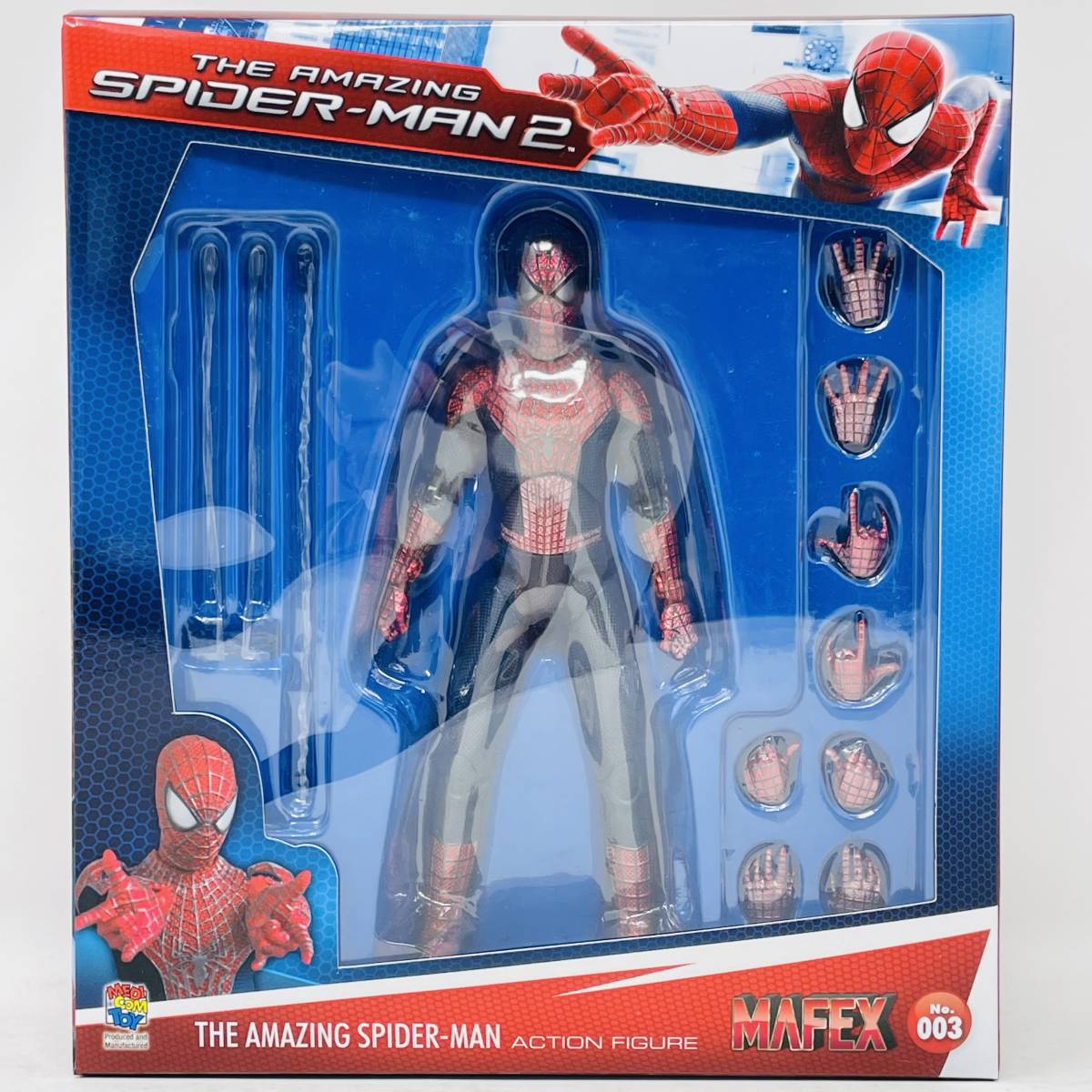 ヤフオク! - 【中古】 MAFEX アメイジング スパイダーマン 2 フ...