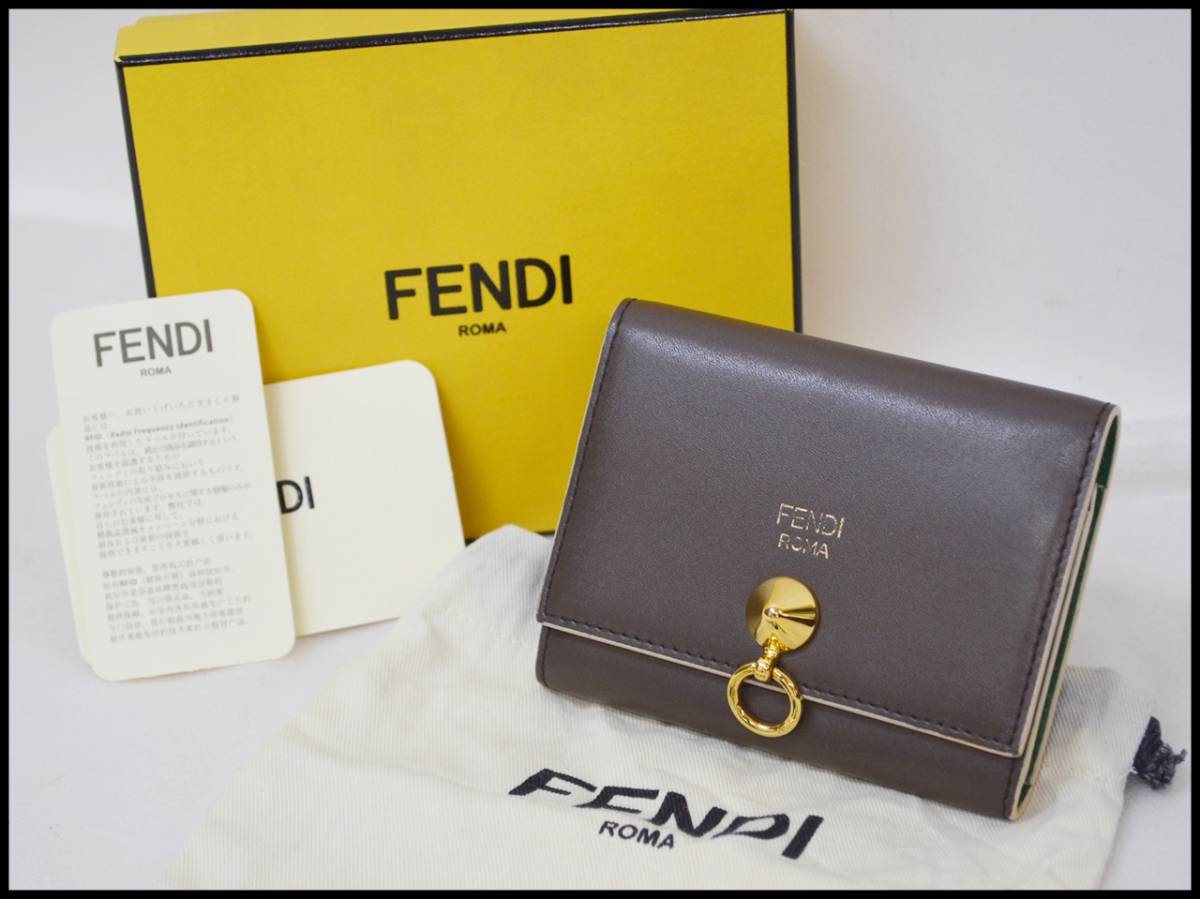 FENDI フェンディ ID ネーム カードホルダー カードケース 新品 贈り物