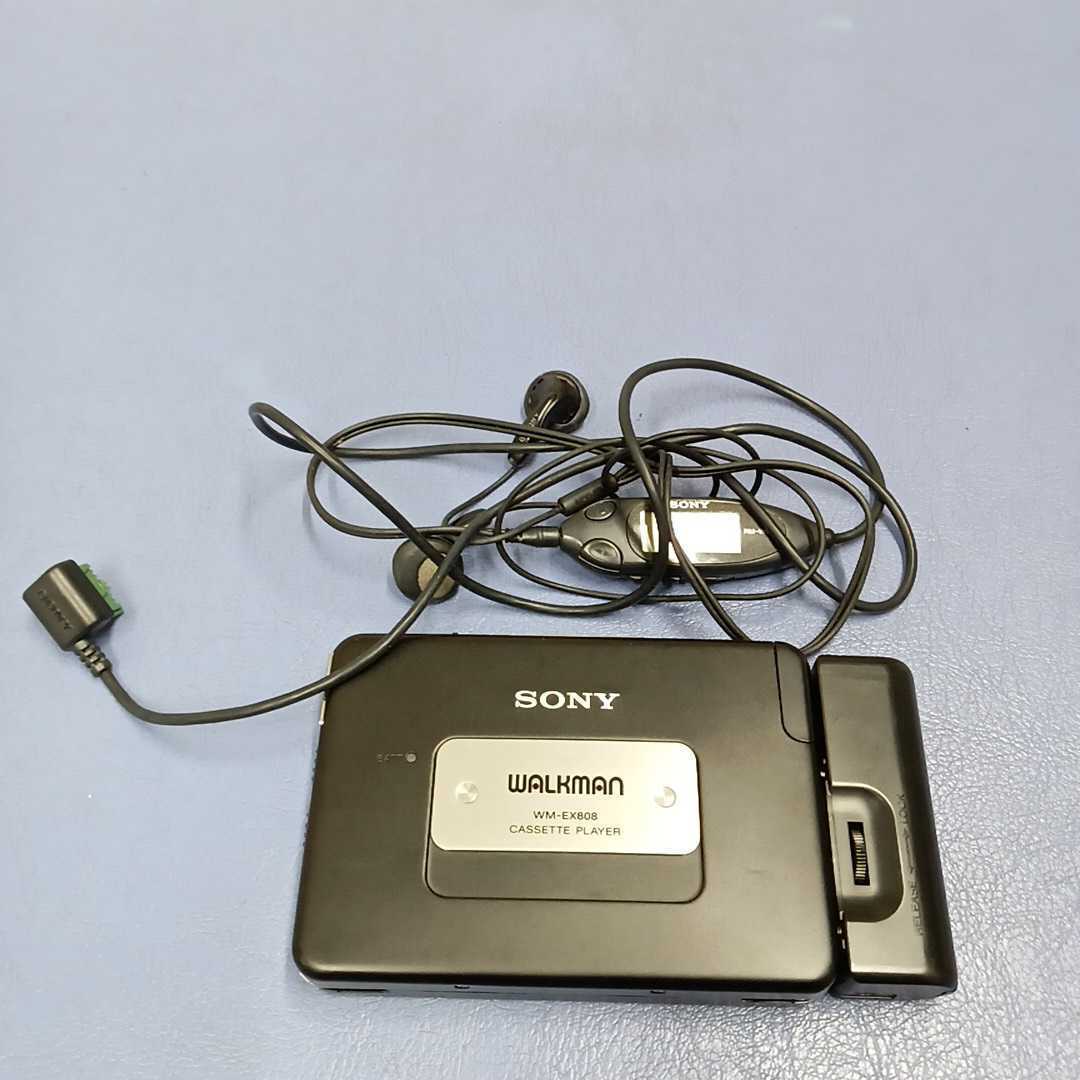 SONY カセットウォークマン WM-EX808 ソニー コントローラー リモコン RM-WM7E