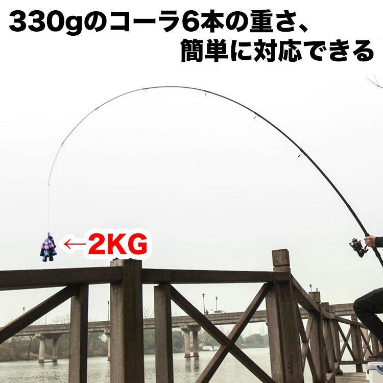 YU58 ロッド コンパクト 伸縮式 炭素繊維 釣り竿 釣竿 投げ竿 4.5m