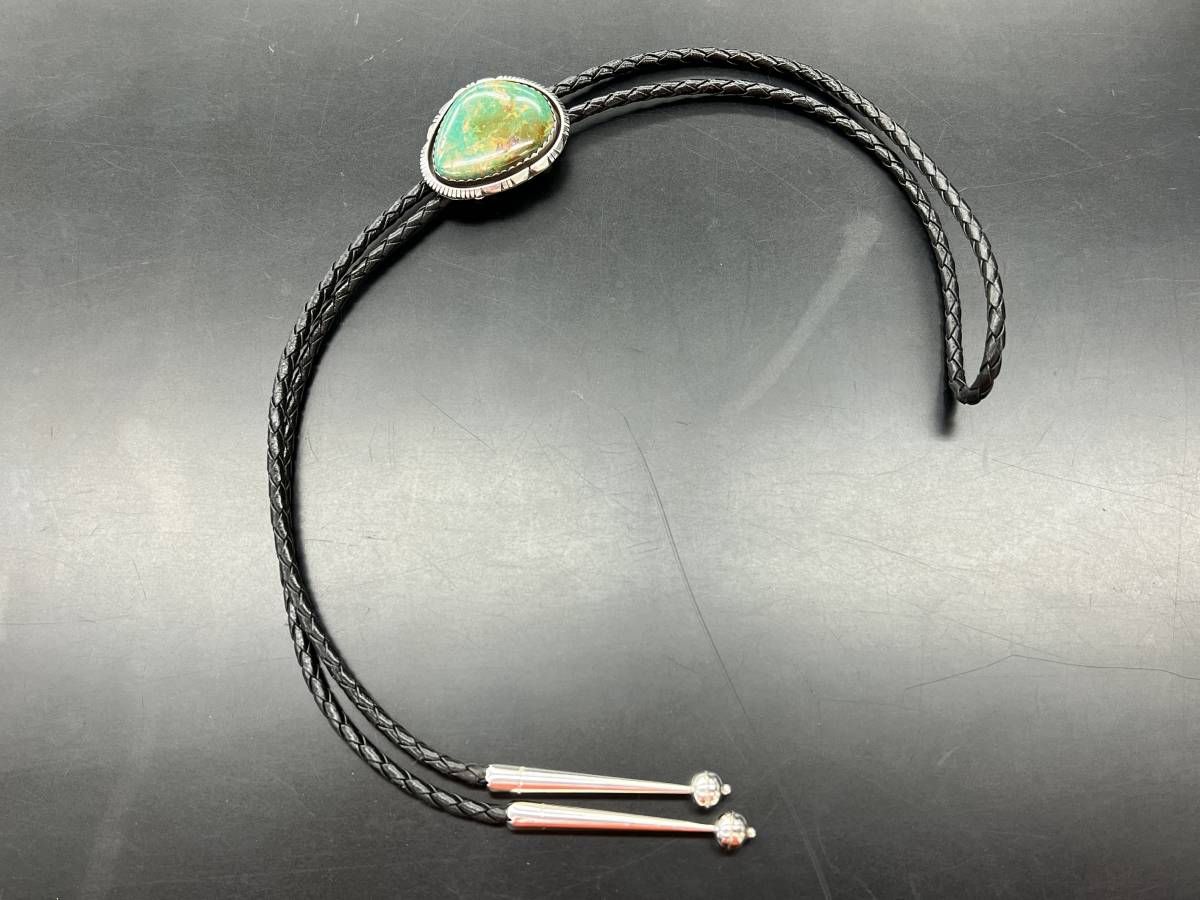 インディアンジュエリー NAVAJO(ナバホ) シルバー ボロタイ ターコイズ