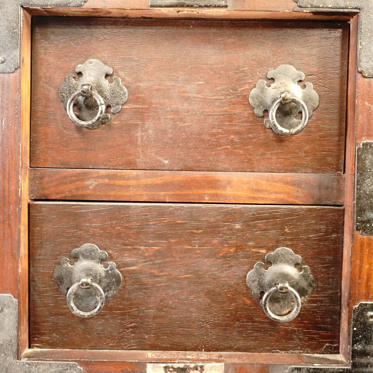  Meiji ~ Taisho period car chest of drawers era thing. chest of drawers era chest of drawers key none width 67cm depth 36cm height 64cm IKT411
