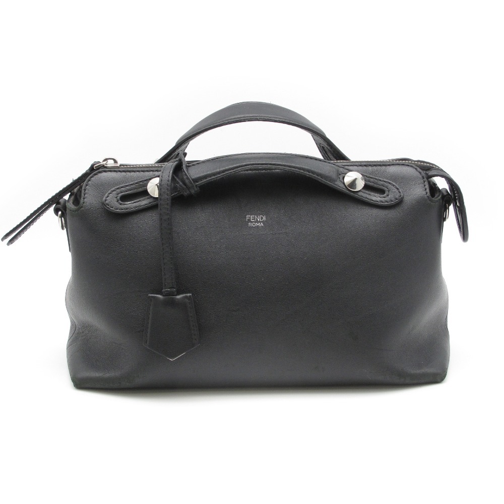 FENDI フェンディ バイザウェイ レザー ハンドバッグ 8BL124 ブラック