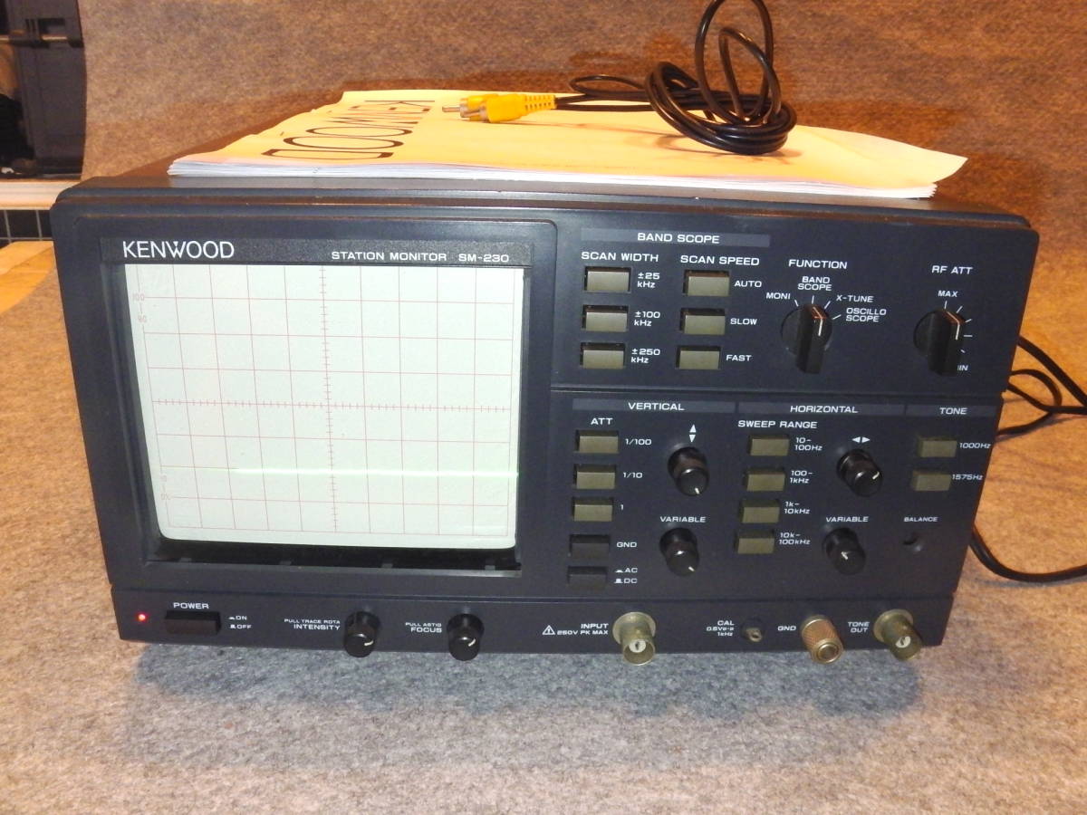 Yahoo!オークション - KENWOOD SM-230 ステーションモニター Yahoo!オークション - KENWOOD SM-230 ステーションモニター