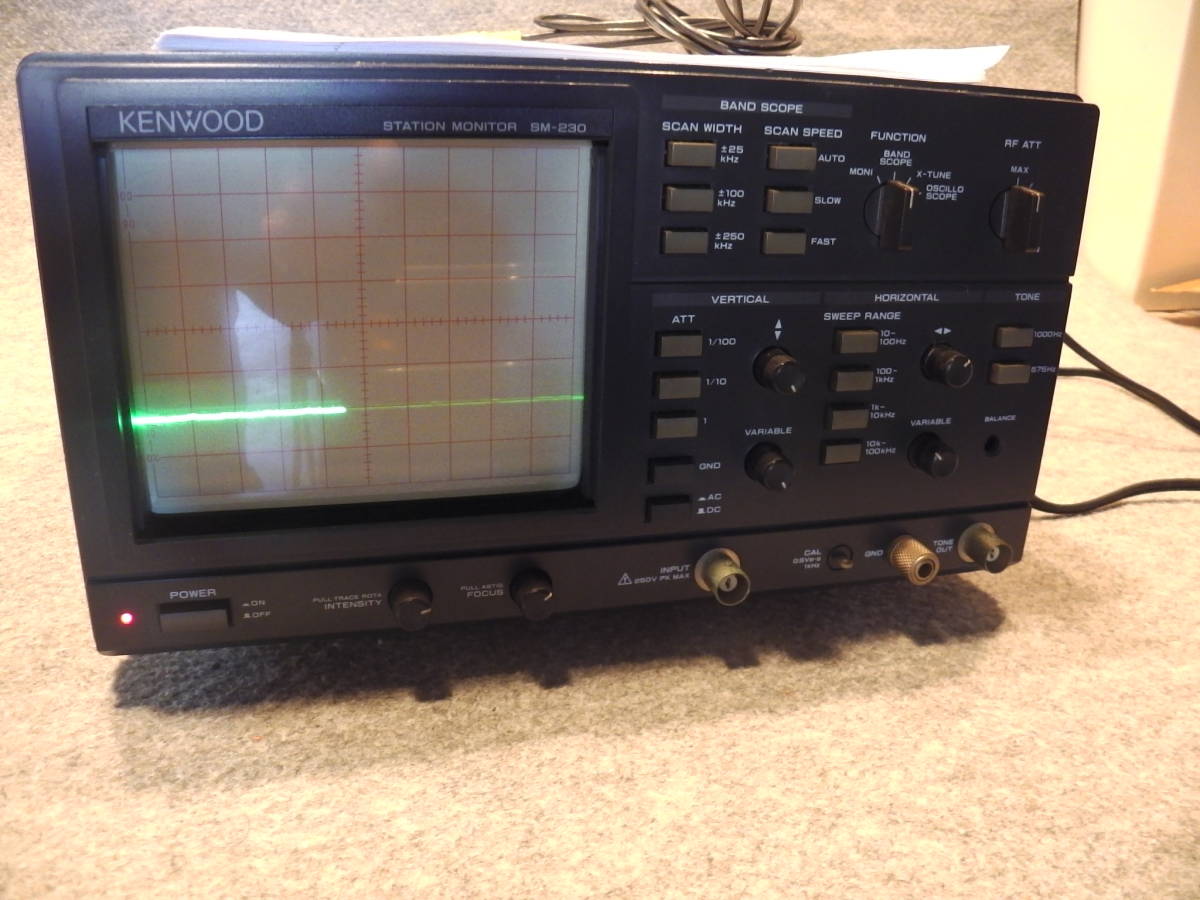 Yahoo!オークション - KENWOOD SM-230 ステーションモニター Yahoo!オークション - KENWOOD SM-230 ステーションモニター