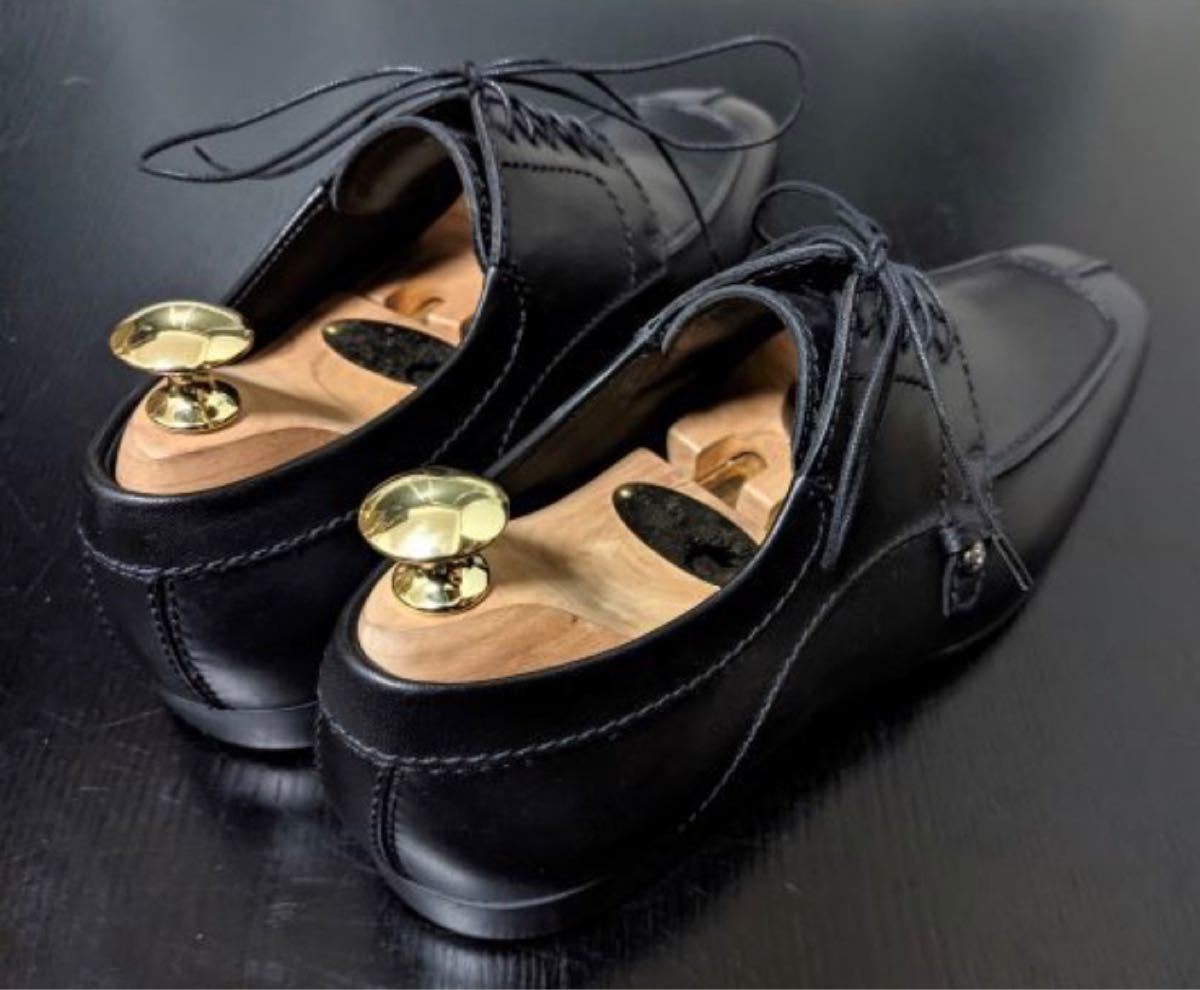 未使用品 LOUIS VUITTON黒 ソフトドレスシューズ 箱付値下げ無し