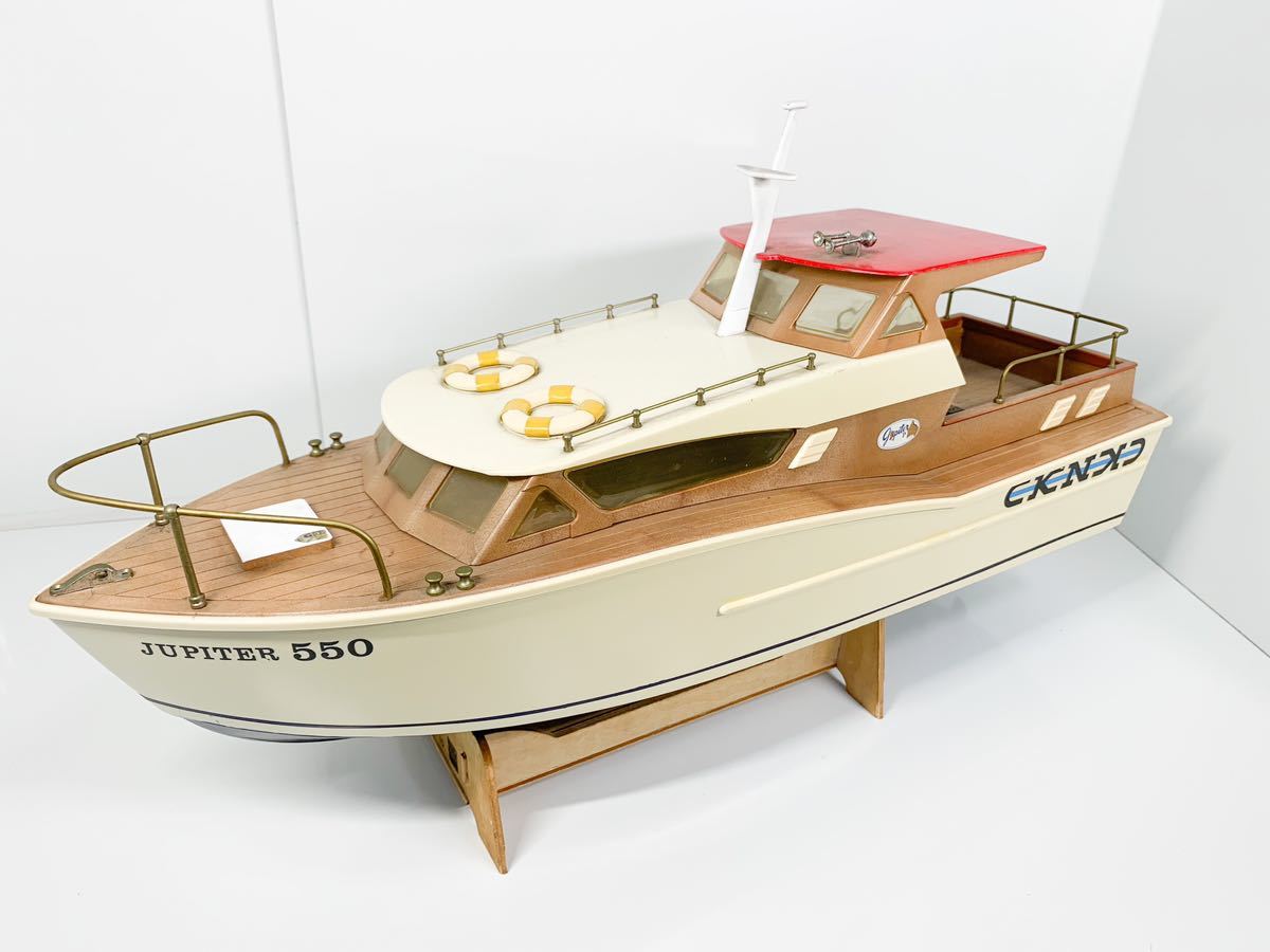 地球堂模型 ラジコンボート ジュピター 550!!1979年!昭和!大きな船