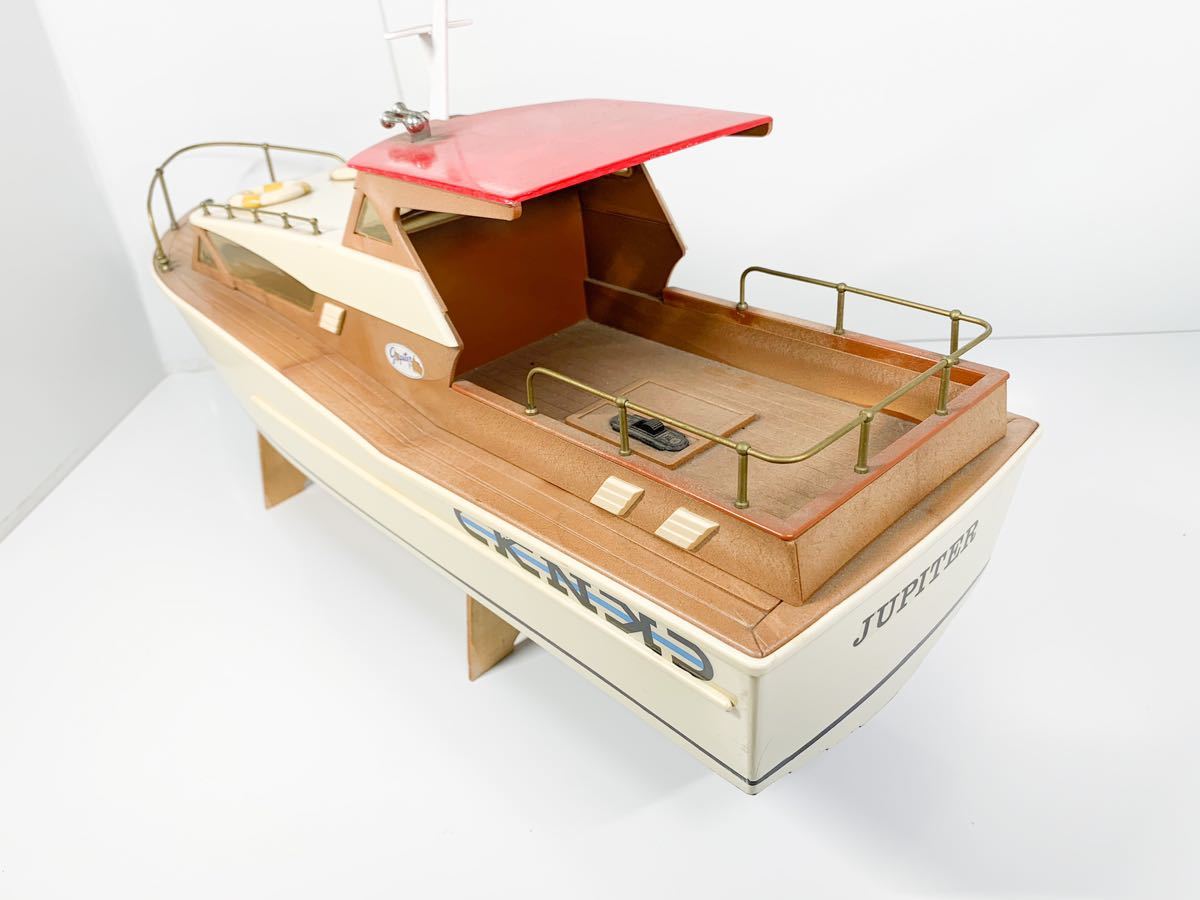 地球堂模型 ラジコンボート ジュピター 550!!1979年!昭和!大きな船