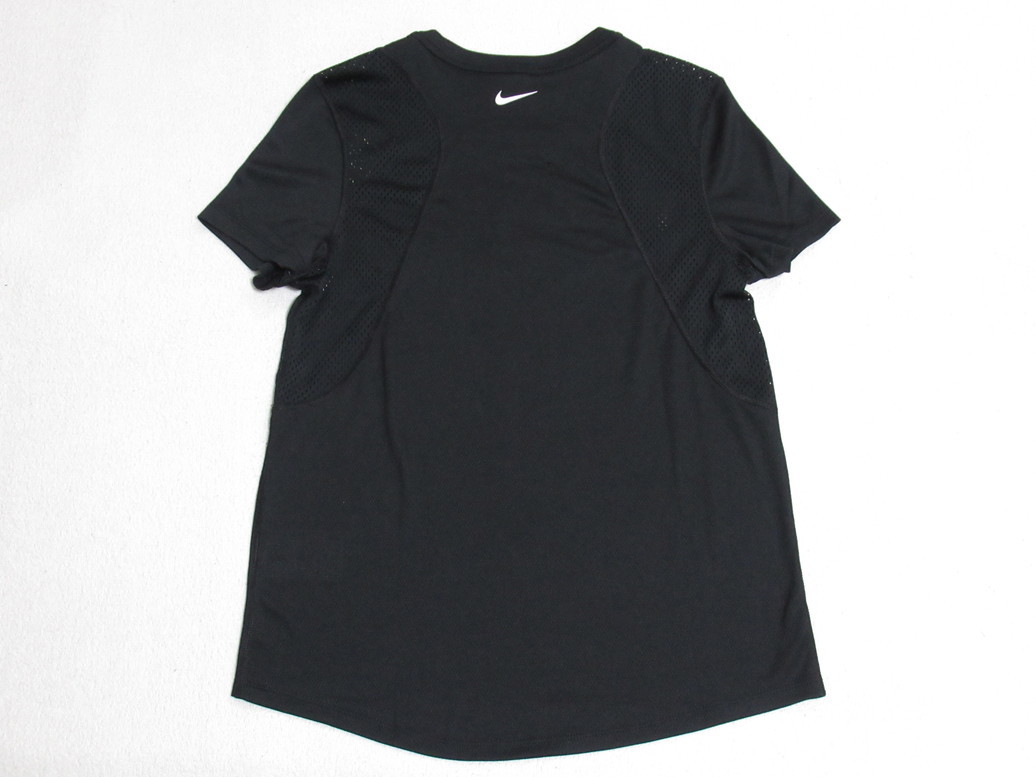 NIKE アイコンクラッシュ Tシャツ タイツ セットアップ 黒 ピンク M S ナイキ ランニング 上下セット 風車 ドライフィット CU3051 CU3091の画像3