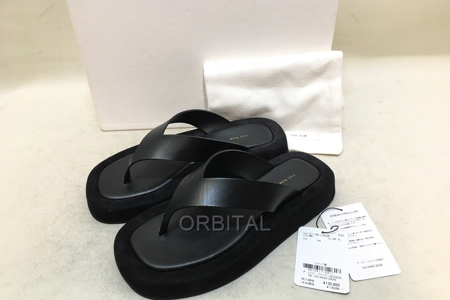 正規代理店 サイズ36.5 F1138-L6525 サンダル MULES THONG GINZA ROW
