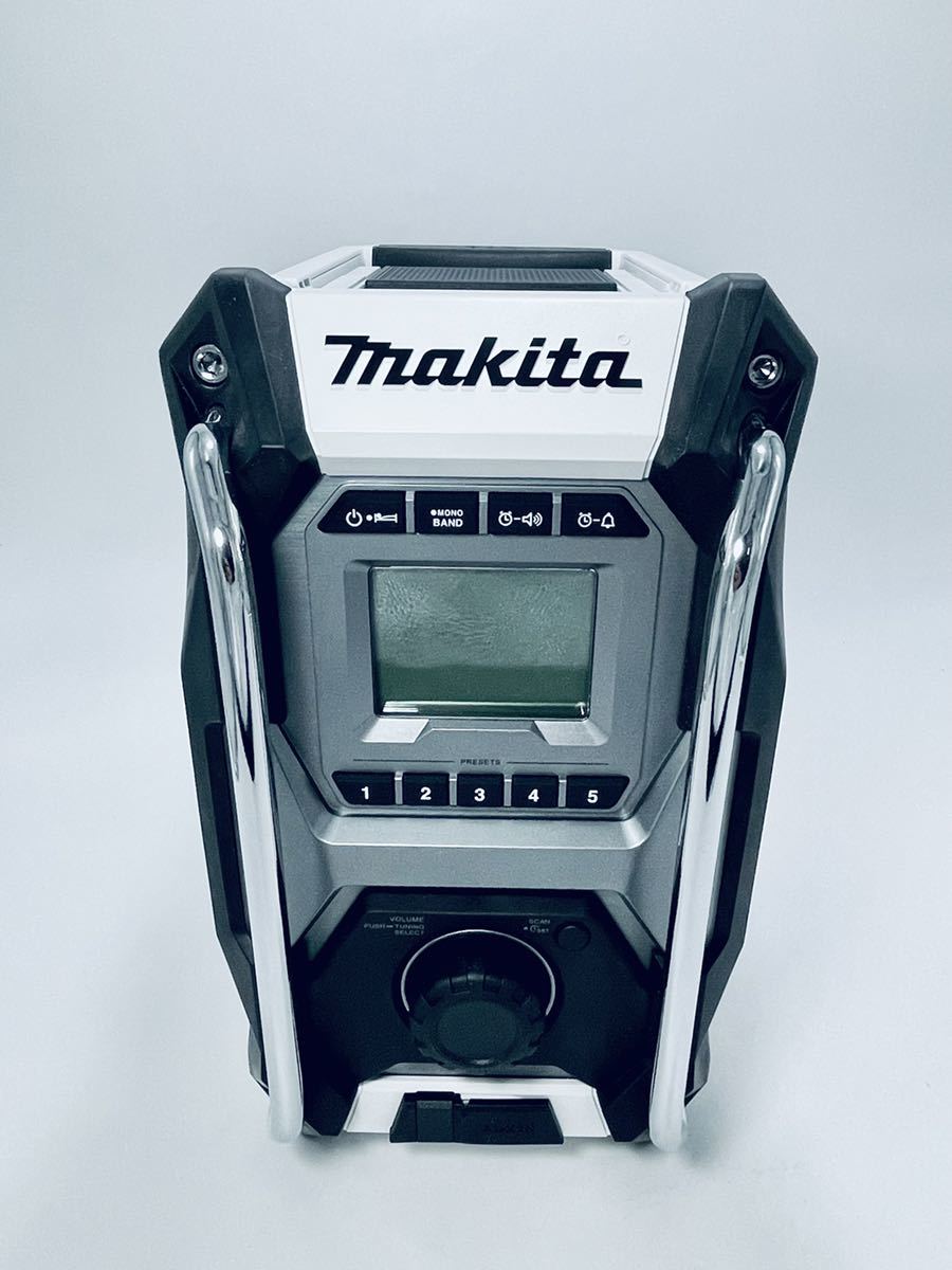 HOT安い マキタ(Makita) MR001GZW 白 充電式ラジオ ハイブリッド電源