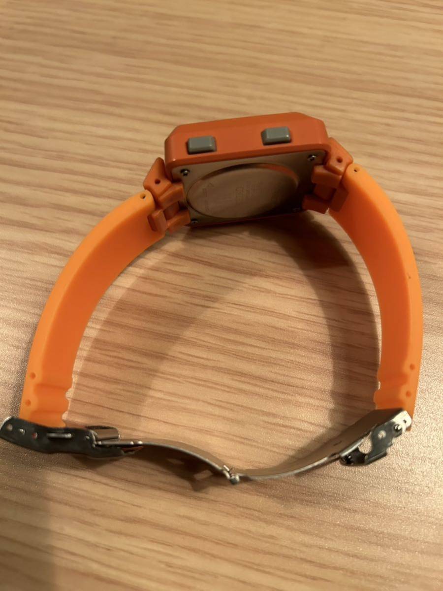 個人配送OK セイコー タイムトロン SEIKO TIMETRON ②オレンジ