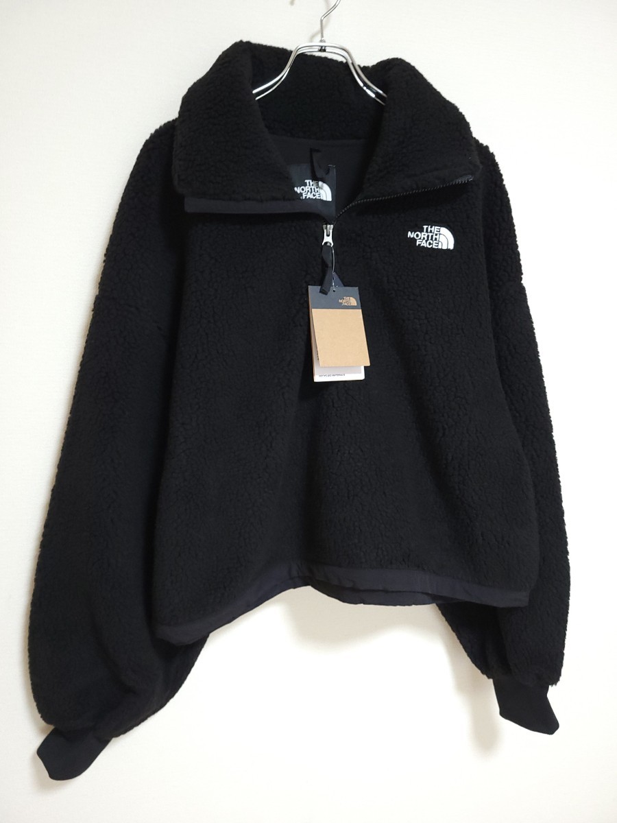 ノースフェイス レディース ボア フリース プルオーバー ジャケット ブラック THE NORTH FACE