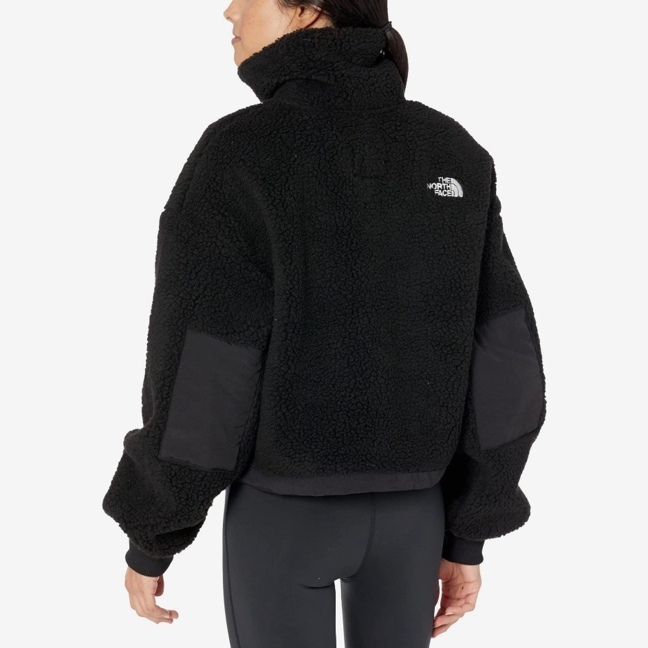 ノースフェイス レディース ボア フリース プルオーバー ジャケット ブラック THE NORTH FACE 