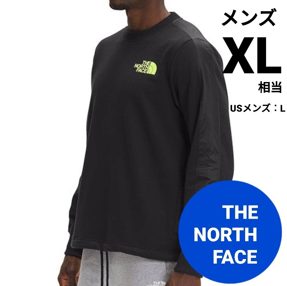 THE NORTH FACE ノースフェイス　メンズスウェット　ブラック　XL相当