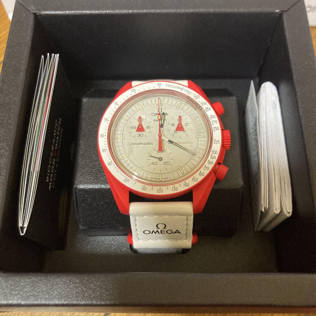 買得 【新品未使用】 正規品 SWATCH×OMEGA MISSION TO Swatch x2 Omega