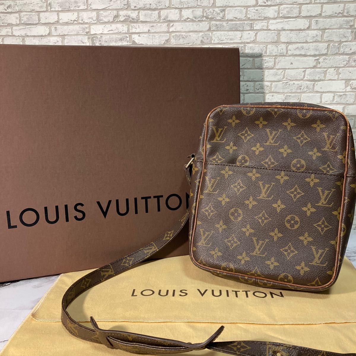 営業 LOUIS VUITTON ショルダーバッグ マルソー モノグラム ビンテージ