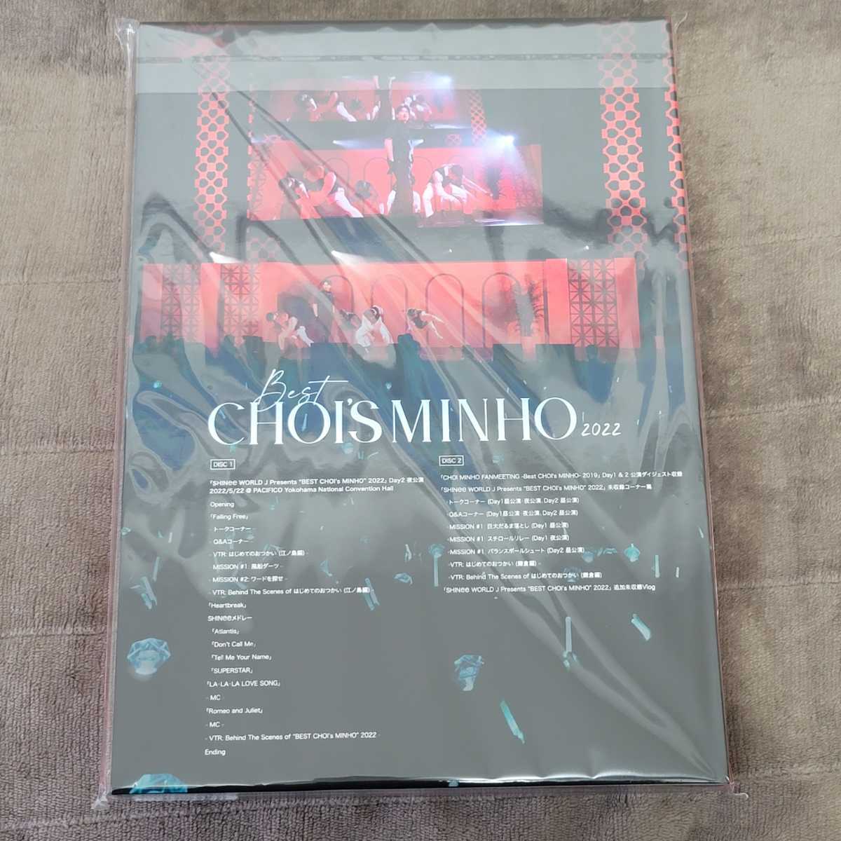 MINHO(SHINee) LIVE Blu-ray SHINee WORLD J Presents BEST CHOI's MINHO 2022  FC限定盤 完全限定生産盤(ファンクラブ限定盤)