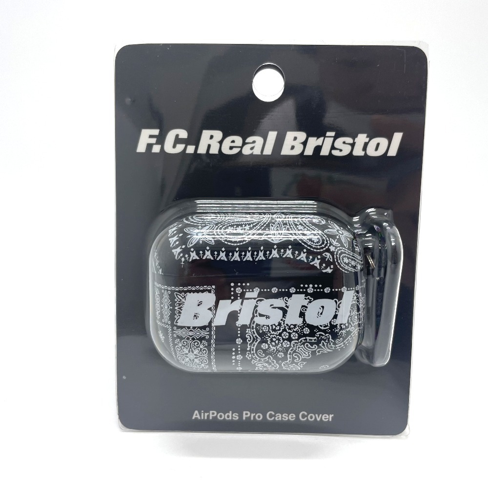 Bristol ブリストル FCRB-222105 F.C.Real Bristol AirPods Pro CASE COVER イヤフォンケース ブラック ユニセックス【中古】未使用_画像1