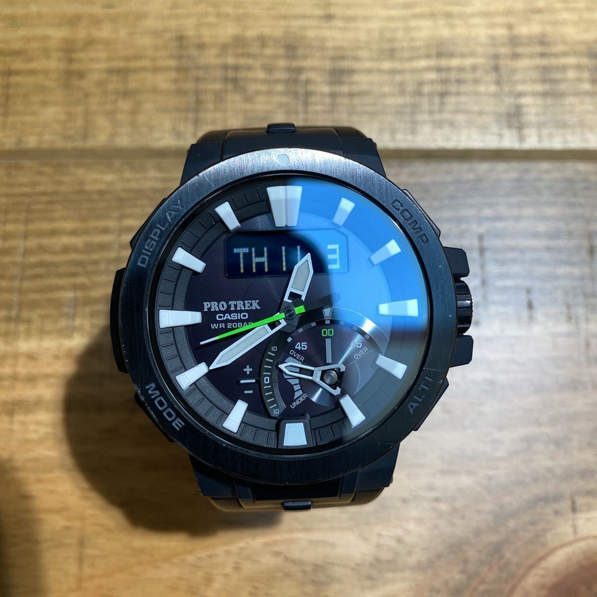 PRO TREK プロトレック 電波ソーラー腕時計 PRW-7000FC-1JF / CASIO