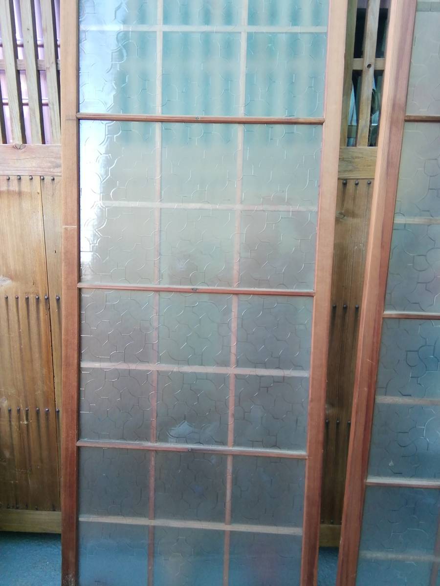 引き取り限定!昭和レトロ/古い/建具/リフォーム/古民家再生/模様
