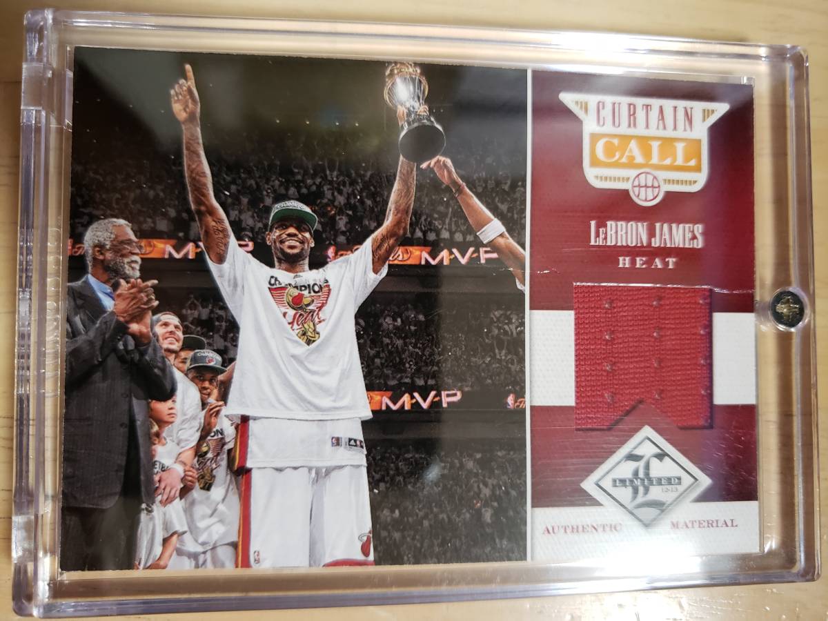 99枚限定 2012 -13 Panini Limited Curtain Call LEBRON JAMES Jersey