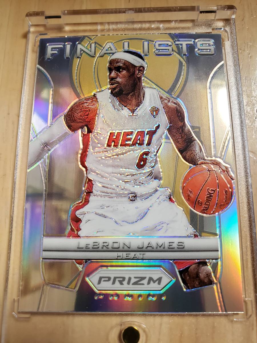 SSP 2012 -13 Panini Prizm Silver Finalists LEBRON JAMES / レブロン ジェームズ Refractor Holo _画像1