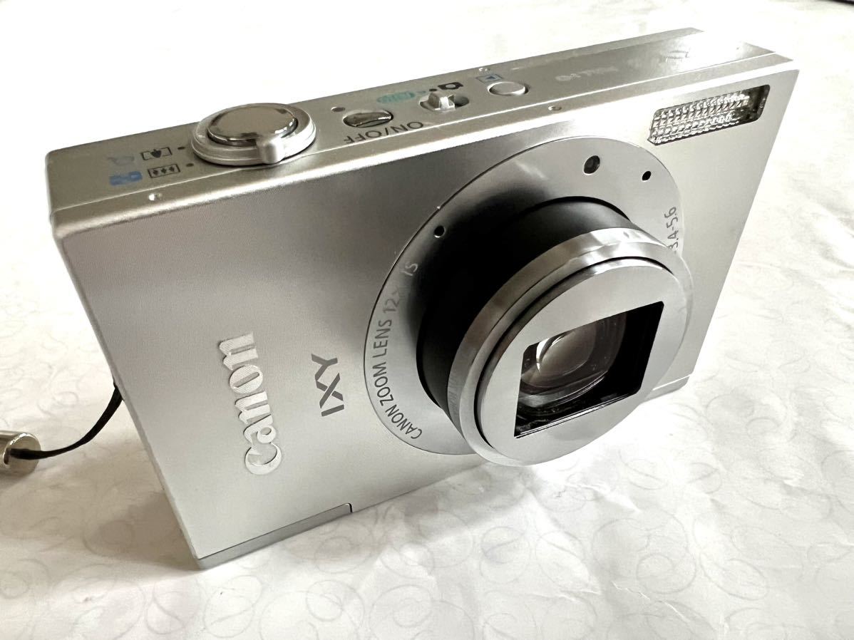 Canon IXY 3 SL 動作確認済み　デジカメ　互換性バッテリーチャージャー付き　MicroSDカード付き　シルバー キヤノン