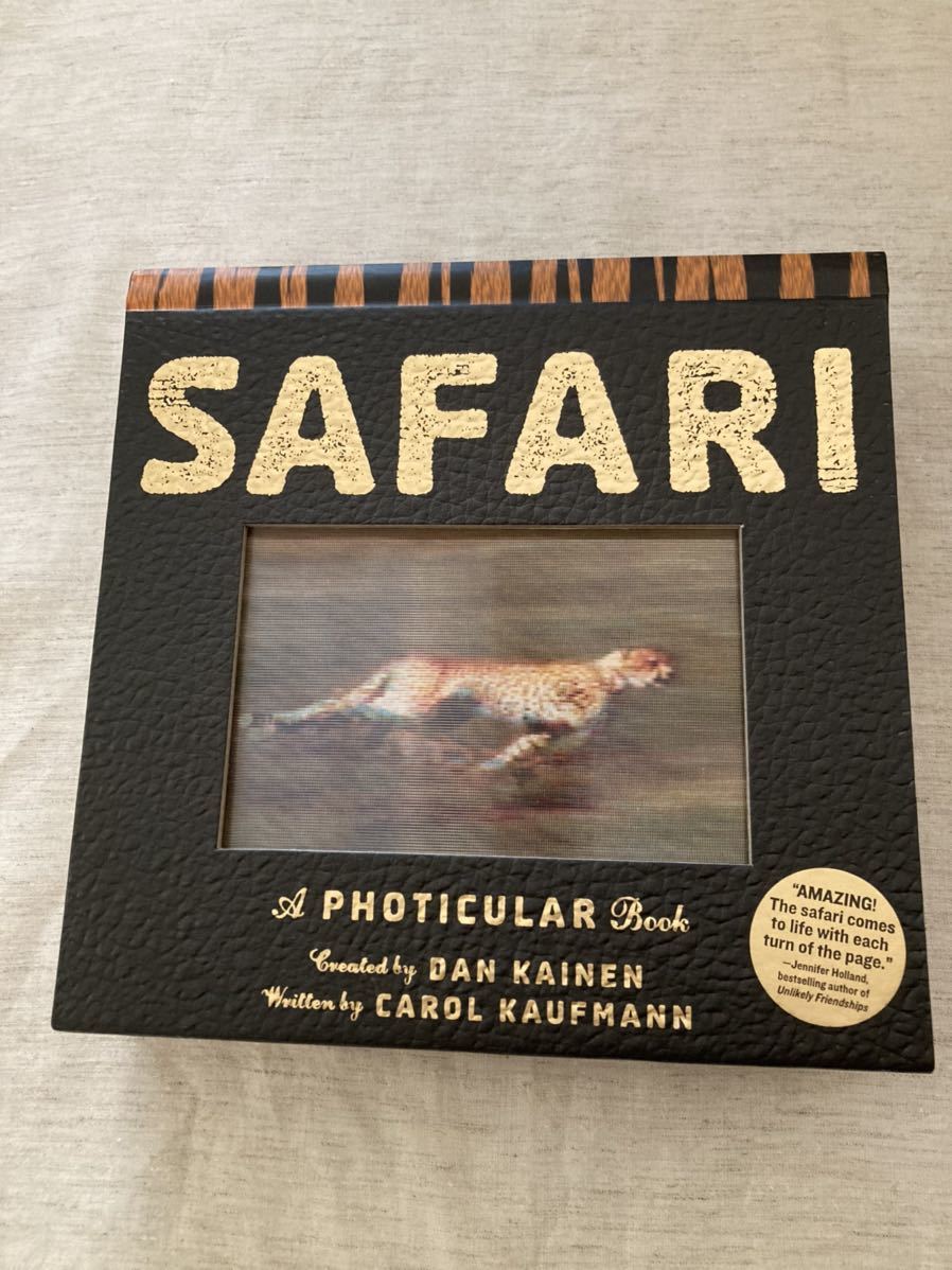 SAFARI しかけ　絵本　動く　動物　サファリ　本_画像1