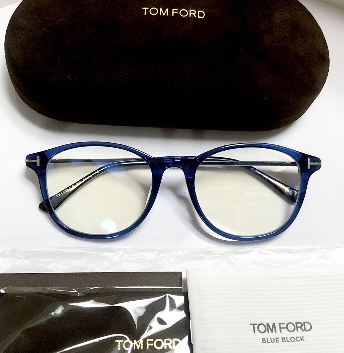 予約販売】本 TOM FORD TF5693-B008 メガネ ブルーライトカット