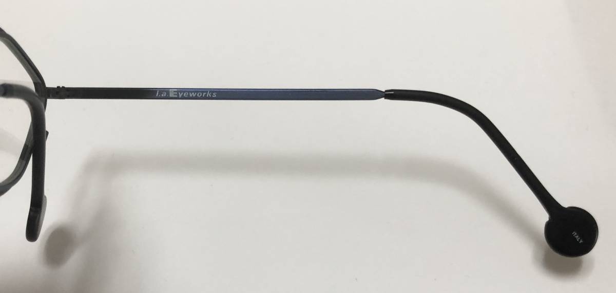 【ビンテージ・新品】1990年代 l.a. Eyeworks イタリア製 ヘキサゴンメガネ 米国ブランド / ヴィンテージ _画像6