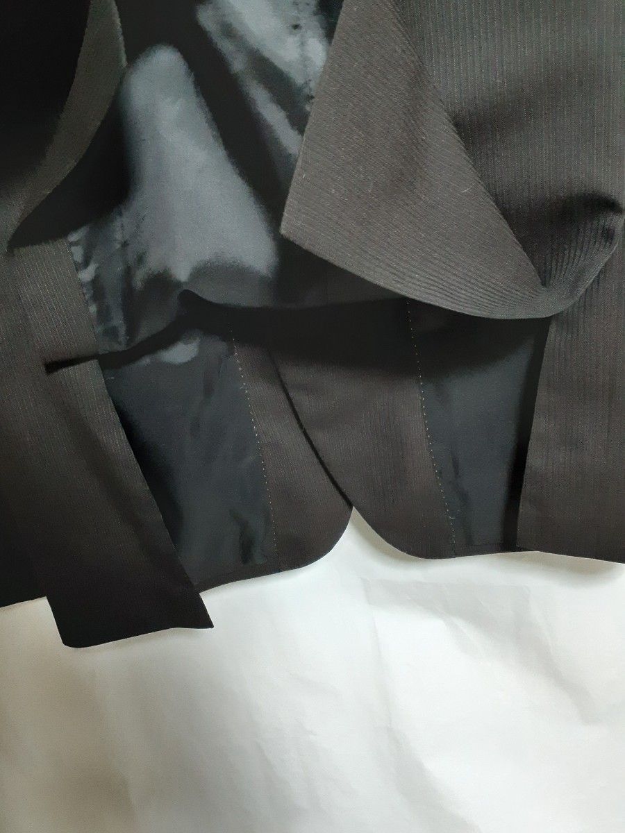AOKI メンズスーツ ウール混 AB5 ネクタイおまけ　クリーニングします