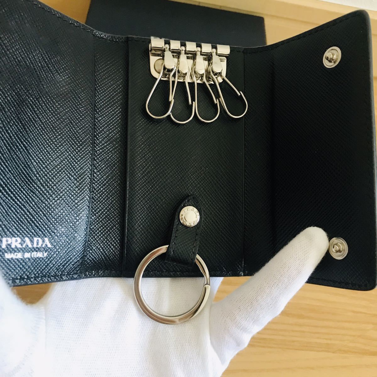 PRADA キーリング 激レア 当時物 プラダ KEYRING prada-