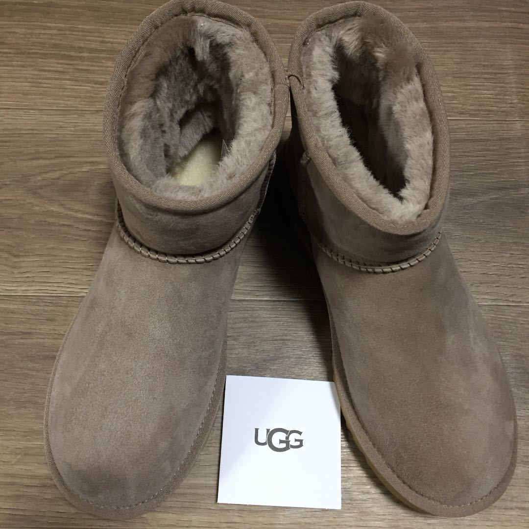 新品未使用!正規品UGGムートンブーツクラシックミニ2 CARIBOU 24cm