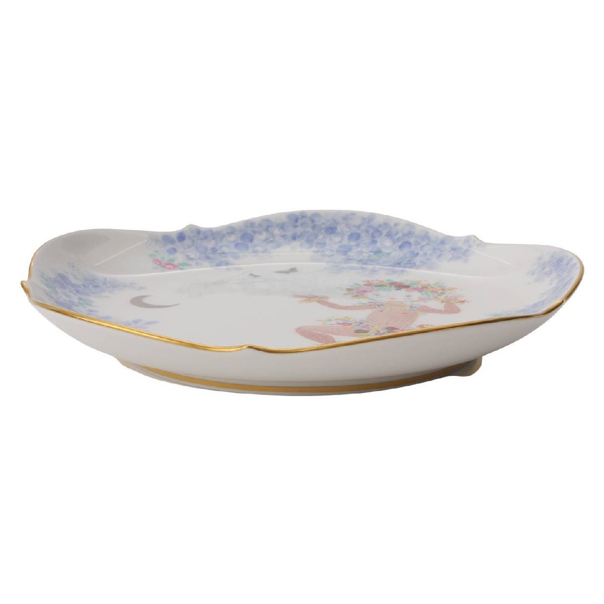 【マイセン】Meissen ミッドサマーナイトドリーム 真夏の夜の夢 デザートプレート 18cm 1番 【中古】【正規品保証】167143_画像2