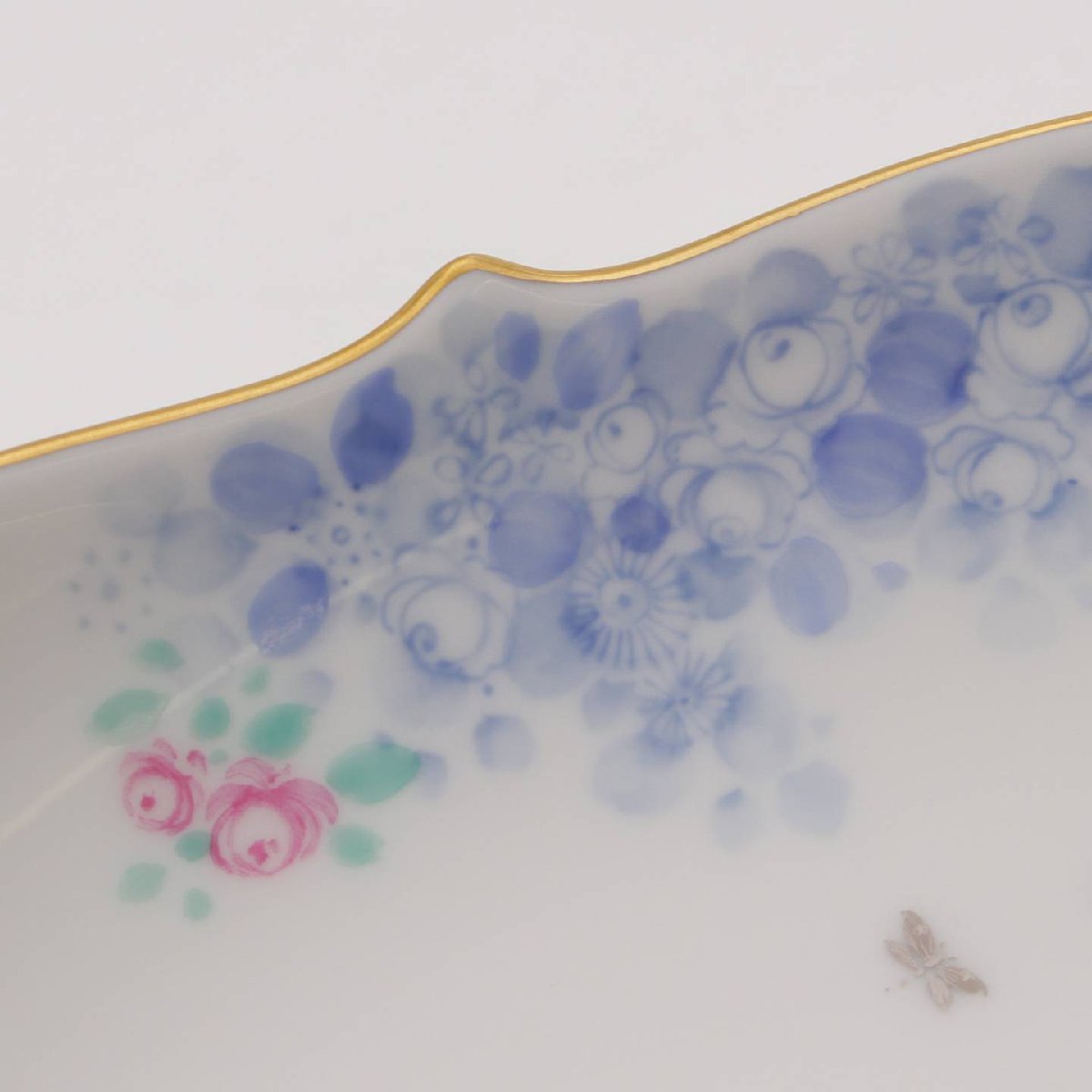 【マイセン】Meissen ミッドサマーナイトドリーム 真夏の夜の夢 デザートプレート 18cm 1番 【中古】【正規品保証】167143_画像6