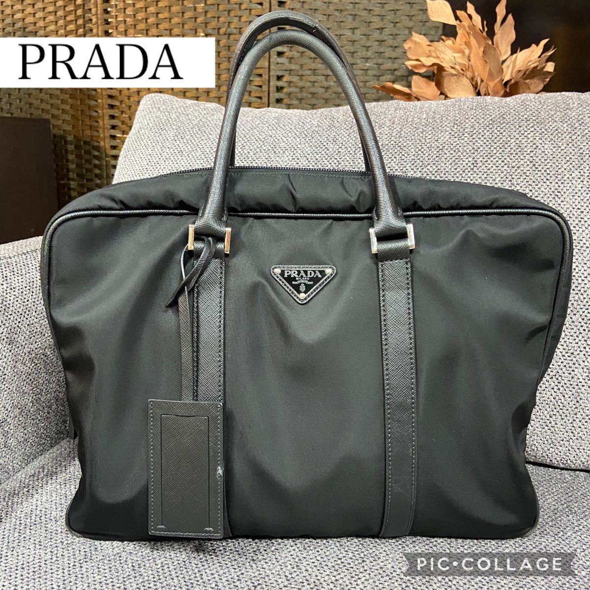 PRADA プラダ ビジネスバッグ お早め配送 お得 プラダ ビジネスバッグ